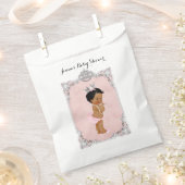 パールスダイヤモンドエスニックプリンセスベビーガールグラム フェイバーバッグ (クリップ留めされた状態)