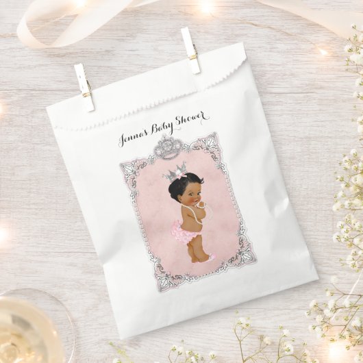 パールスダイヤモンドエスニックプリンセスベビーガールグラム フェイバーバッグ (クリップ留めされた状態)