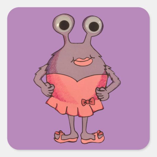 パールステッカー スクエアシール (正面)