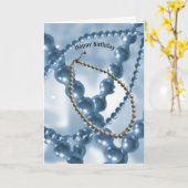 パールストランド誕生日カード カード (黄色い花)
