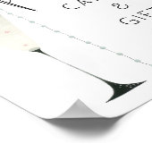 パールスプロセッコカードギフトブライダルシャワー ポスター (角)