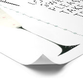 パールスプロセッコラブズスウィートブライダルシャワー ポスター (角)