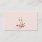 パールスプロセッコレシピ要求ブライダルシャワー エンクロージャーカード (裏面)