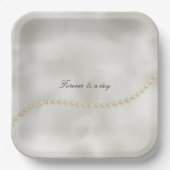 パールズホワイトラックス ペーパープレート (正面)