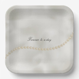 パールズホワイトラックス ペーパープレート