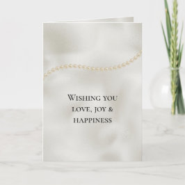 パールズホワイトラ結婚ックス カード