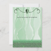 パールズ&グリーンシルクリタイアメントパーティー 招待状 (裏面)