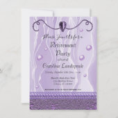 パールズ&パープルシルクリタイアメントパーティー 招待状 (正面)