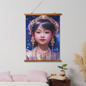 パールタペストリー 吊り下げ型タペストリー (寝室)