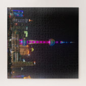 パールタワー – 上海、中国- 20x20 - 676 pc ジグソーパズル (横)