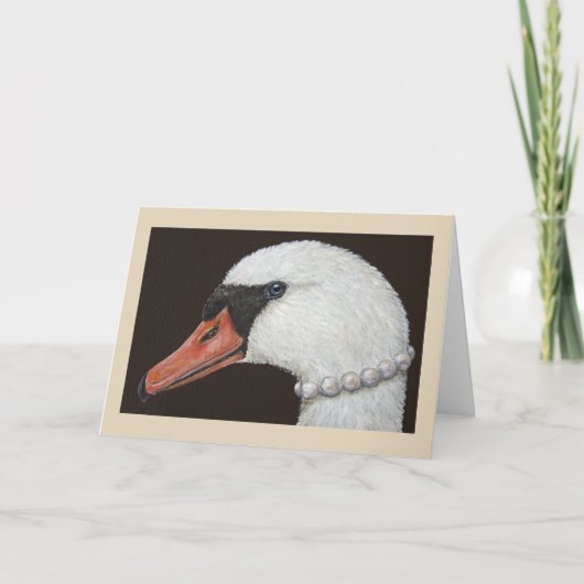 パールダイバーグリーティングカード カード (正面)