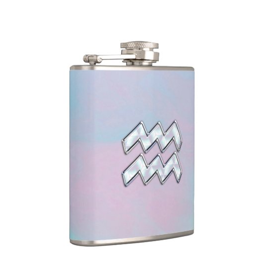 パールデコールの母にアクエリアス〔占星術の〕十二宮図のシンボル フラスク (右)