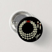 パールネックレスセットボタン 缶バッジ (正面&裏面)