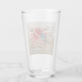 パールハバー1941年12月7日ガラス タンブラーグラス (裏面)