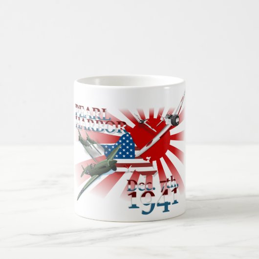 パールハバー1941年12月7日 モーフィングマグカップ (中央)