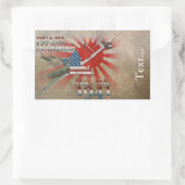 パールハバー1941年12月7日 長方形シール (バッグ)