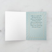 パールハートアニバーサリーグリーティングカード カード (内部)