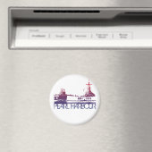 パールハーバースカイラインデザイン マグネット (インサイチュ (食洗機))