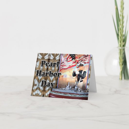 パールハーバーデー カード (正面)