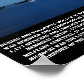 パールハーバーメモリアルプリント ポスター (角)