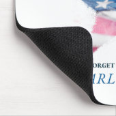 パールハーバー忘れは私たちの落ちたヒーロー マウスパッド (コーナー)