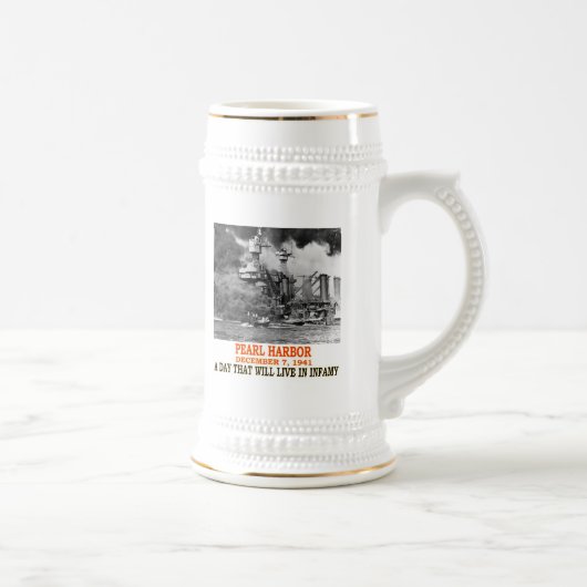 パールハーバー ビールジョッキ (右)