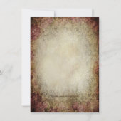 パールバラヴィンテージパリブライダルシャワー 招待状 (裏面)