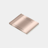 パールバラ金ゴールド名くもの巣電話番号ピンク ポストイット (アングル)