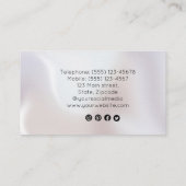 パールパタモダンーン名刺 名刺 (裏面)