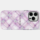 パールパープルピンク Case-Mate iPhoneケース (裏面 (横))