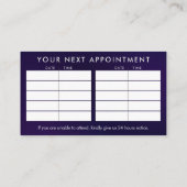 パールヒーリングハンズエネルギースパイラルアポイントメント 名刺 (裏面)