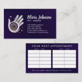 パールヒーリングハンズエネルギースパイラルアポイントメント 名刺 (正面/裏面)