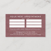 パールヒーリングハンズエネルギースパイラルアポイントメント 名刺 (裏面)