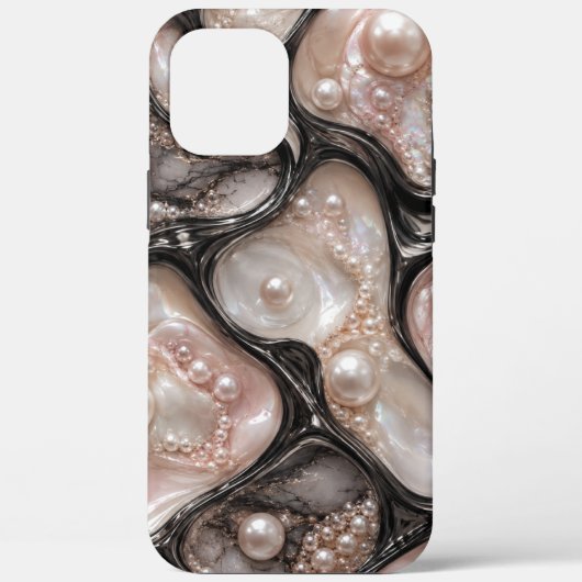 パールブラックスタイルiPhoneケース Case-Mate iPhoneケース (裏面)