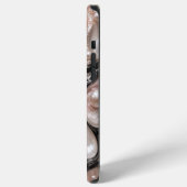パールブラックスタイルiPhoneケース iPhoneケース (左側面)