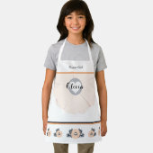 パールブラックワトゥシタカオフラワーガール結婚ズエプロン エプロン (インサイチュ)