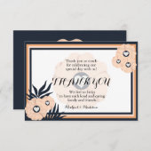 パールブラックワトゥシタカオフローラサンキュー結婚ズ (正面/裏面)