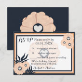 パールブラックワトゥシタカオRSVP 結婚's (正面/裏面)