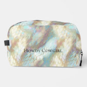 パールブルースカイアニマルプリント ドップキット (正面)