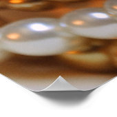 パールブレスレットプリント ポスター (角)