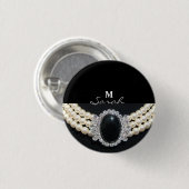 パールプリント 缶バッジ (正面&裏面)