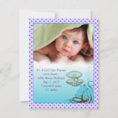 パールベビー大切ビーガール発表 案内状 (正面)