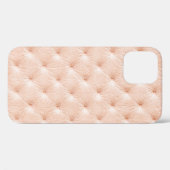 パールベージュレザーテクスチャ Case-Mate iPhoneケース (裏面 (横))