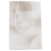 パールホワイトクリスマス ミディアムペーパーバッグ (正面)