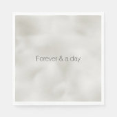 パールホワイトラックス スタンダードランチョンナプキン (正面)