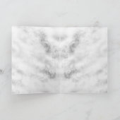 パールホワイト ゴールド グリッター スパークル スター カード (内部)