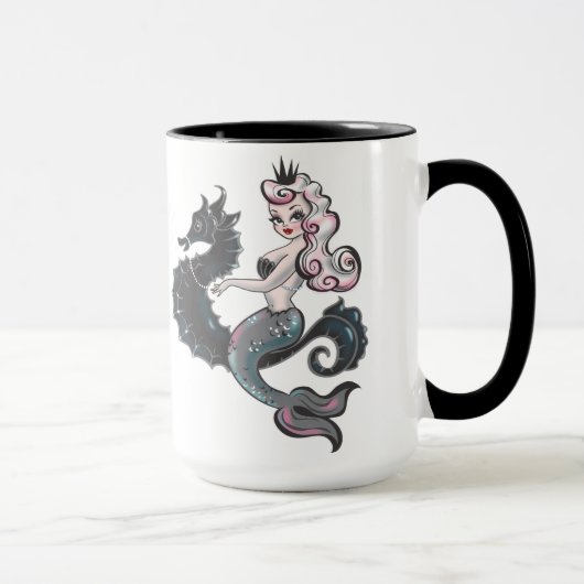 パールマーメイドマグバイフラフ マグカップ (右)