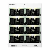 パールモダン及びブラック体バターラベル ラベル (フルシート)