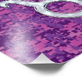 パールライスタウルス〔占星術の〕十二宮図サインオンピンクデジタル迷彩柄 フォトプリント            (角)