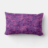 パールライスタウルス〔占星術の〕十二宮図シンボルのデジタル迷彩柄 ランバークッション (裏面)